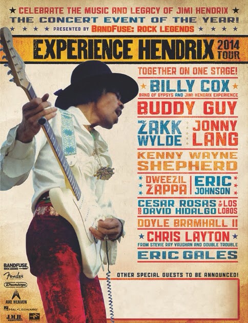 Experience Hendrix 2014 Tour